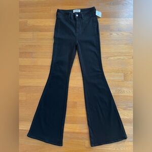 We The Free by Free People Flare Jeans in Black